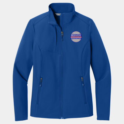 Women's Embroidered Softshell Jacket Thumbnail