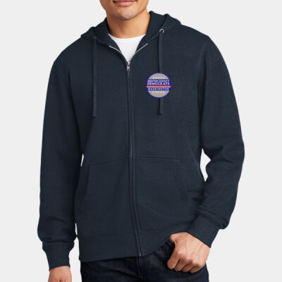 Mens Embroidered Zip Hoodie Thumbnail